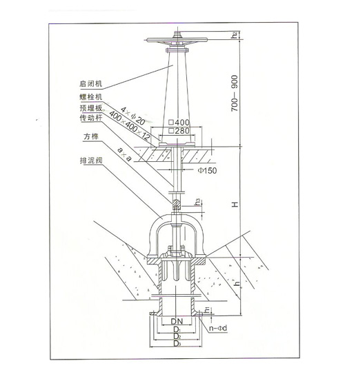 PNF-10手动排泥阀